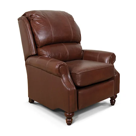 Plush Leather Recliner